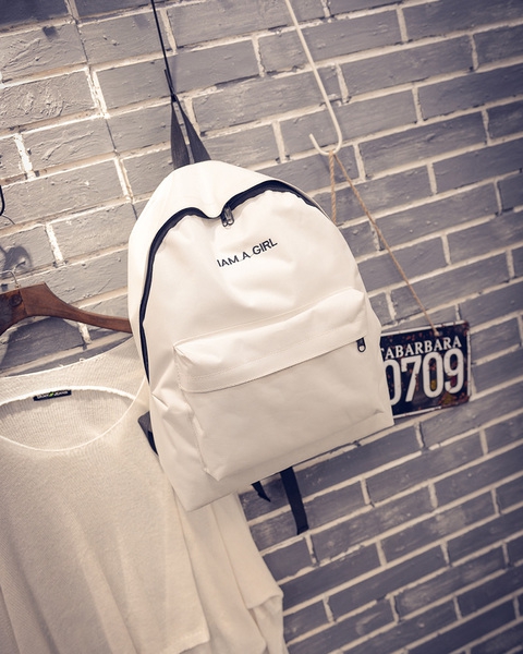 Универсални раници за училище, ежедневие, пътуване и туризъм - няколко цветови модела - черен, бял, червен, син