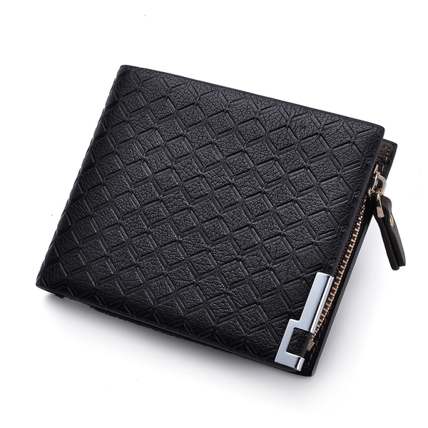 Ανδρικό πορτοφόλι τεχνητού δέρματος  - 6 μοντέλα σε καφέ και μαύρο