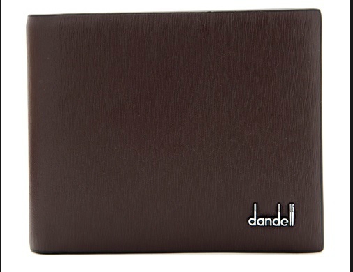 Мъжки портфейл от изкуствена кожа в 2 топ цвят - черен и кафяв