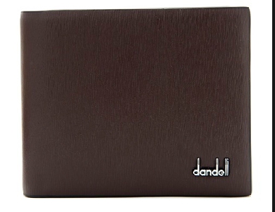Мъжки портфейл от изкуствена кожа в 2 топ цвят - черен и кафяв