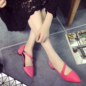 Дамски ежедневни отворени обувки в три различни цвята