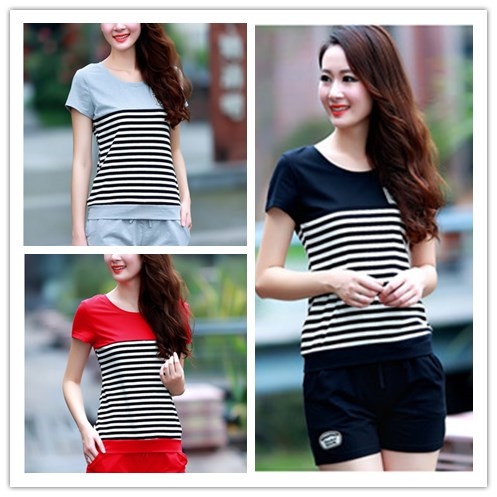 Γυναικείο  καλοκαιρινό  σετ  πουκάμισο με κοντά μανίκια και παντελόνια - τρία κορυφαία μοντέλα