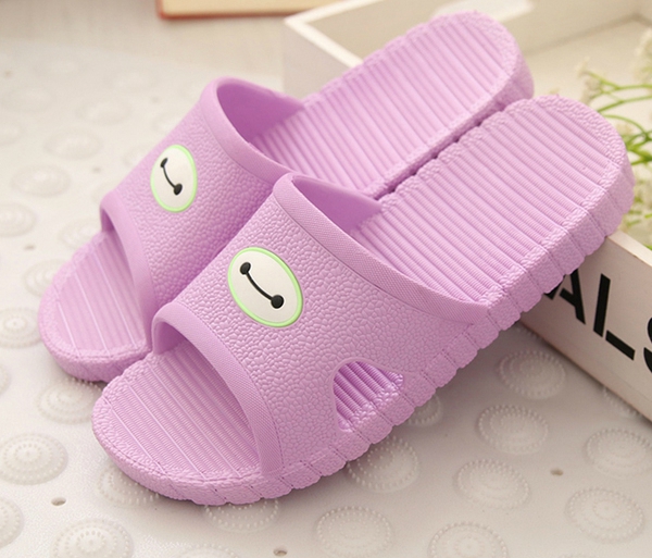  Παντόφλες για το καλοκαίρι  για τους άνδρες και τις γυναίκες απεικόνιση του Big Hero 6 - μπλε, μαύρο, ροζ, μοβ και φούξια χρώμα