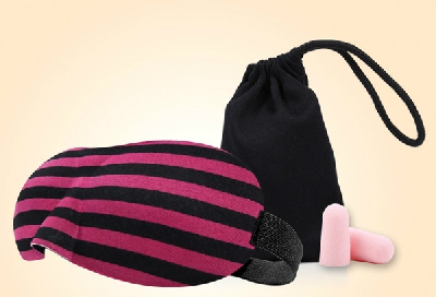 Дамска маска за очи подходяща за спане с подарък тапи за уши и чанта за съхранение - 9 модела