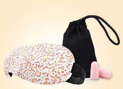 Дамска маска за очи подходяща за спане с подарък тапи за уши и чанта за съхранение - 9 модела
