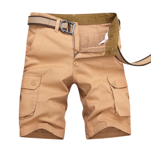 Мъжки къси панталони цветни и с камуфлаж - 10 модела 