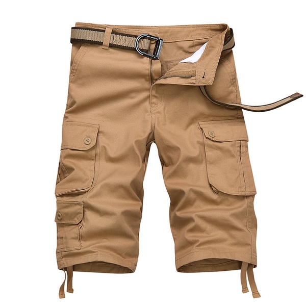 Мъжки къси панталони цветни и с камуфлаж - 10 модела 