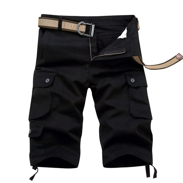 Мъжки къси панталони цветни и с камуфлаж - 10 модела 