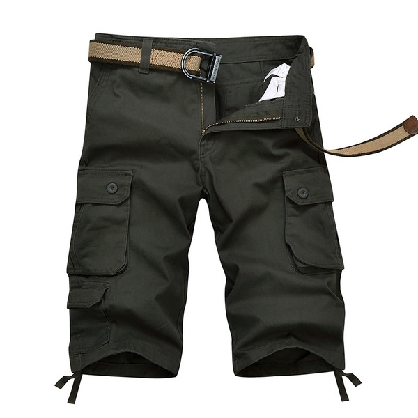 Мъжки къси панталони цветни и с камуфлаж - 10 модела 