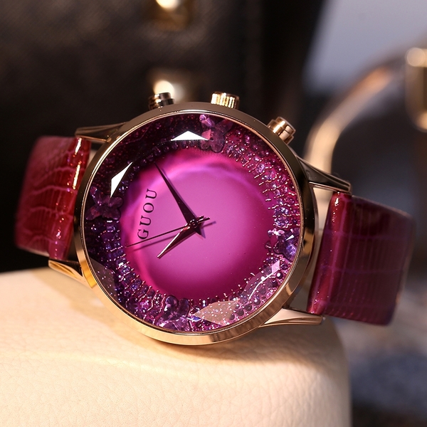Γυναικείο Quartz ρολόι  6 χρωμάτων