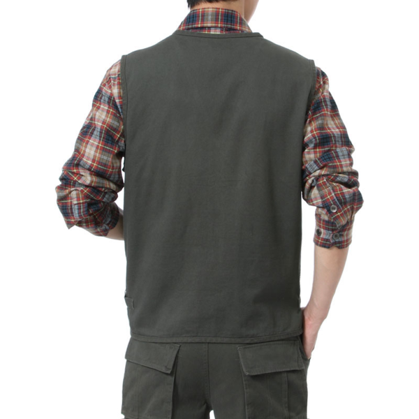 Мъжки елек - памучен за пролет и есен - два модела 