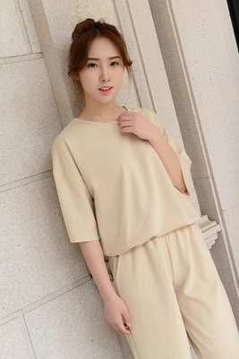 Дамски пролетен свободен комплект в три цвята