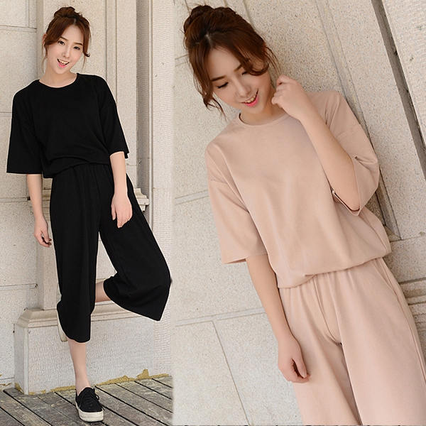 Дамски пролетен свободен комплект в три цвята