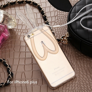 Прозрачни протектори за телефони с ушички в 3 цвят подходящи за iPhone6, iPhone 6 plus и iPhone5/5S