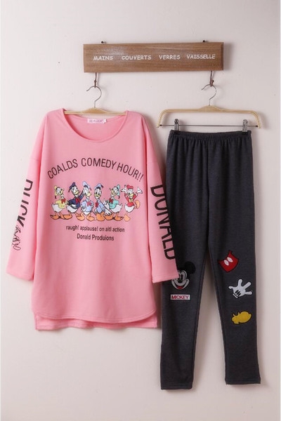 Дамски комплект с анимация Доналд Дък