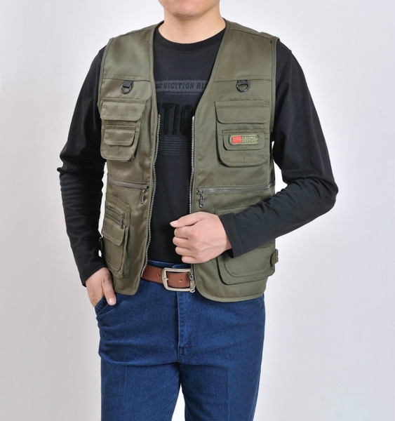 Мъжки елеци - три топ модела - камуфлажни за пролет, лято и есен