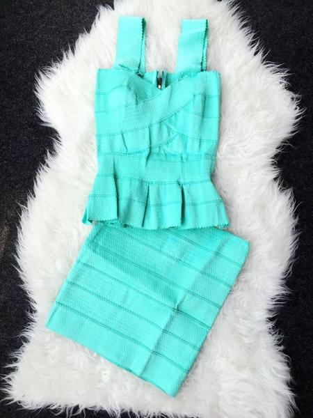 Οι γυναίκες μπουστάκι καλοκαίρι κοστούμι και φούστα