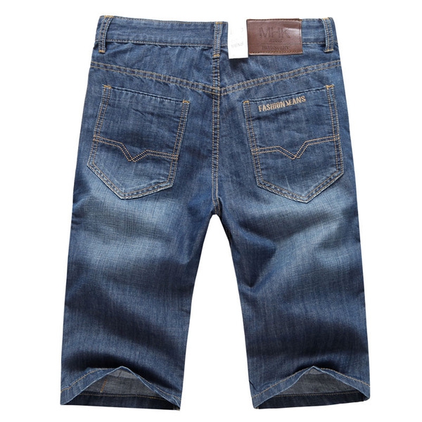 Дънкови дишащи  къси мъжки панталони - 4 модела 