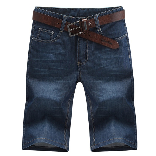Σύντομη παντελόνι τζιν για τους άνδρες - 5 μοντέλα