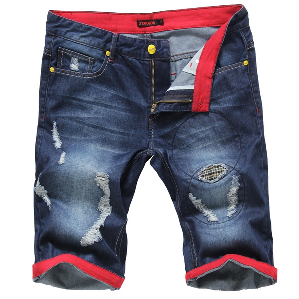 Σύντομη παντελόνι τζιν για τους άνδρες - 5 μοντέλα