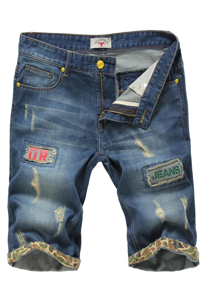 Σύντομη παντελόνι τζιν για τους άνδρες - 5 μοντέλα