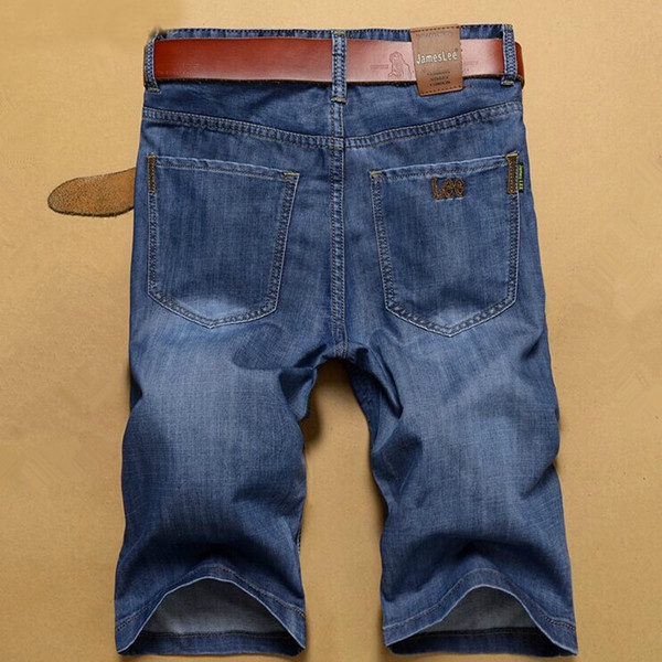 Тънки мъжки дънкови къси панталони - 3  модела 