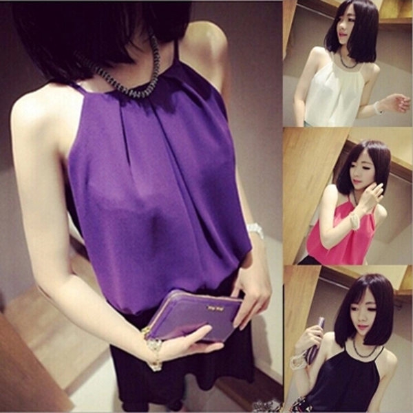 Дамски шифонен потник