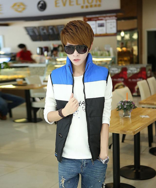 Мъжки елеци - сини, зелени, черни - свежи модели за пролет и есен