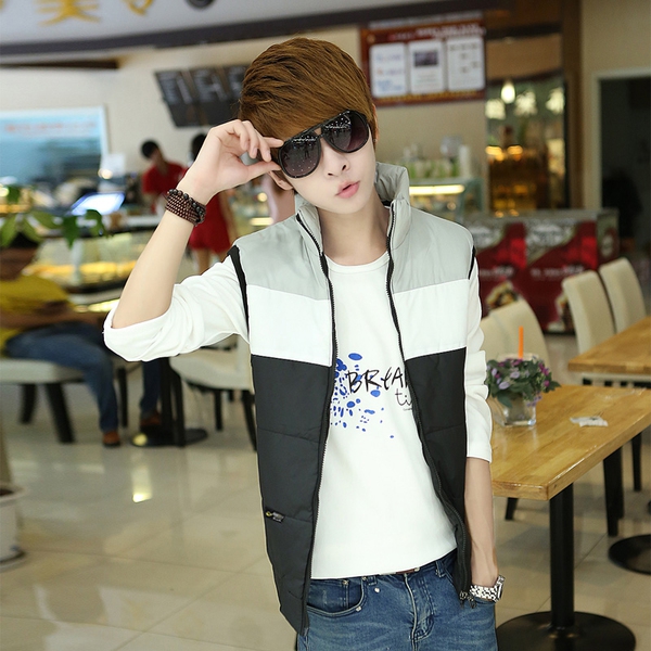 Мъжки елеци - сини, зелени, черни - свежи модели за пролет и есен