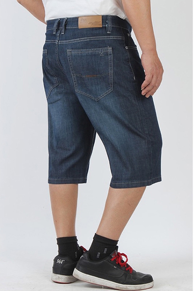 Къси широки мъжки дънкови панталони - 3 модела 