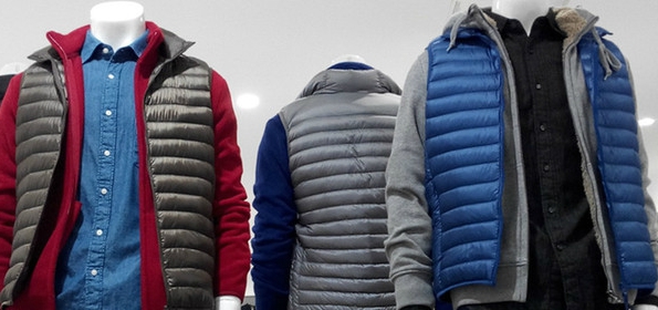 Мъжки тънки елеци - 6 цвята - с покритие от полиестър и пълнеж памук