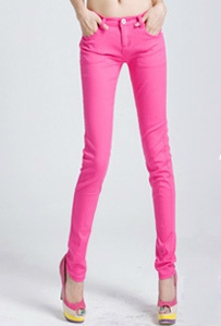 Дамски пролетни панталона в различни свежи цветове-20 модела.