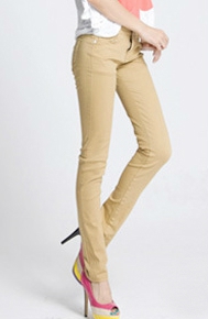 Дамски пролетни панталона в различни свежи цветове-20 модела.