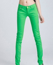 Дамски пролетни панталона в различни свежи цветове-20 модела.