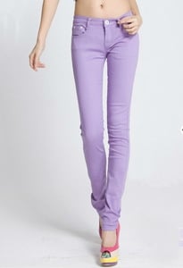 Дамски пролетни панталона в различни свежи цветове-20 модела.