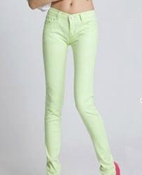 Дамски пролетни панталона в различни свежи цветове-20 модела.