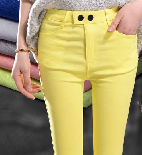 Пролетни панталони тип Слим -6 модела.