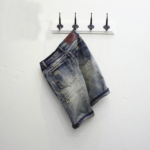 Сиви мъжки дънкови панталони 