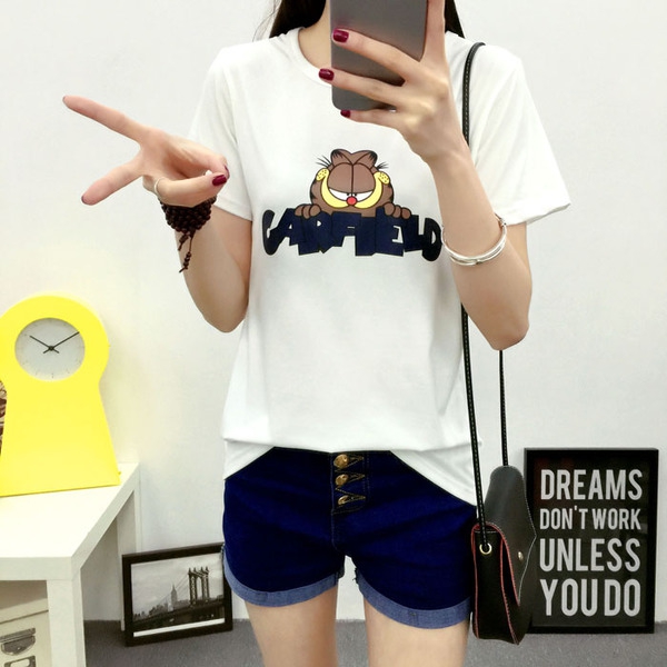 Garfield блуза за летните дни