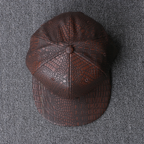 Дамски шапки от изкуствена кожа  в черен,кафяв,сив и черен цвят - 5 модела