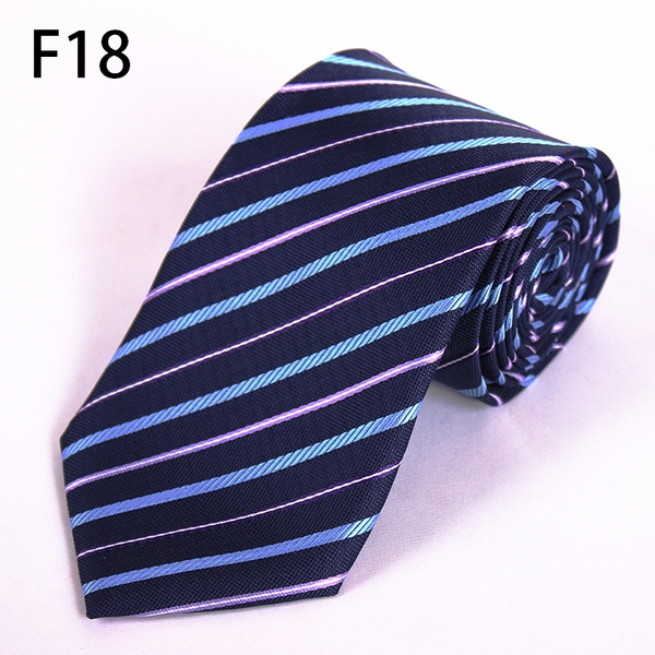 Раирани мъжки вратовръзки - 18 модела 