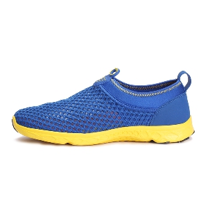 Летни дишащи - мрежести обувки за мъже и жени подходящи за спортуване, маратон и бягане - 6 модела - бързосъхнещи