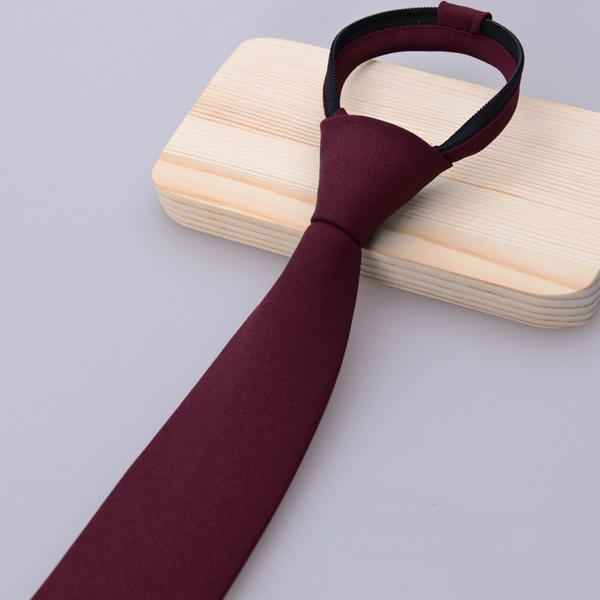 Цветни дамски плътни вратовръзки с ластик - 16 модела 