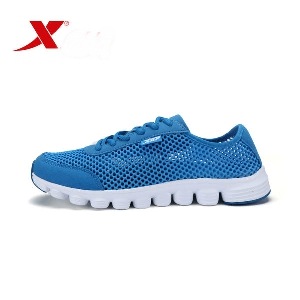 Мъжки мрежести сини обувки за бягане - топ модел