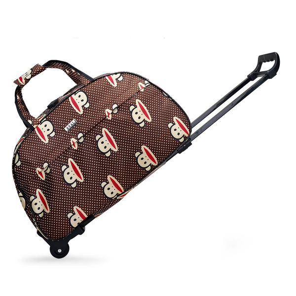 Τσάντα ταξιδιού κατάλληλη για άνδρες και γυναίκες με τροχούς.