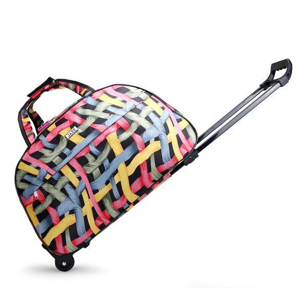 Τσάντα ταξιδιού κατάλληλη για άνδρες και γυναίκες με τροχούς.