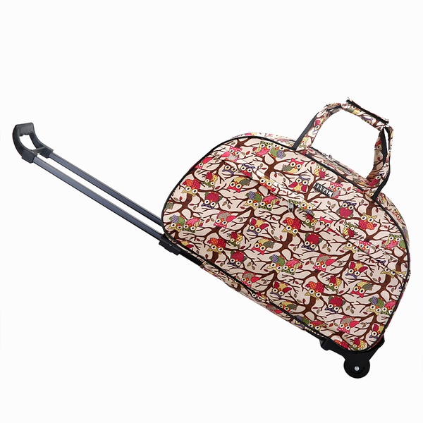 Τσάντα ταξιδιού κατάλληλη για άνδρες και γυναίκες με τροχούς.