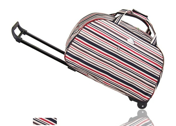 Τσάντα ταξιδιού κατάλληλη για άνδρες και γυναίκες με τροχούς.