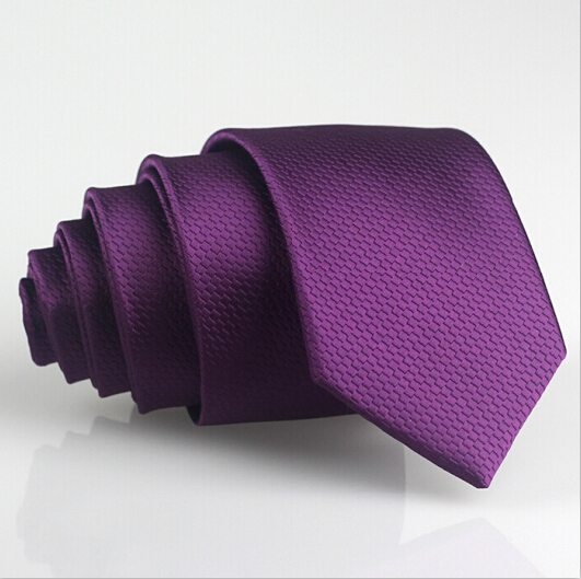 Мъжка  лилава карирана вратовръзка