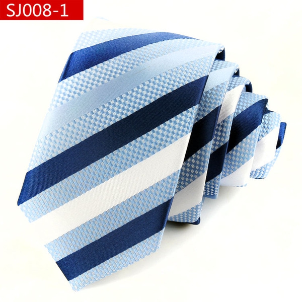 Мъжки вратовръзки с тънки ивици и плътни цветове - 18 модела 